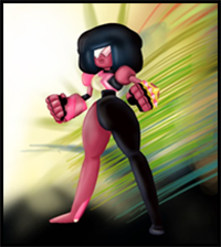 How to Draw Garnet from Steven Universe