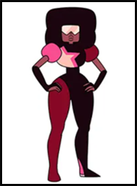 How to Draw Garnet (Steven Universe)