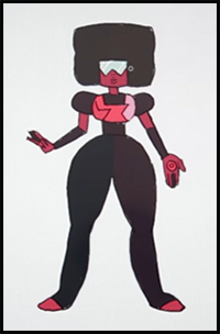 How to Draw Garnet from Steven Universe | Imagination Studios | Cartoon Network
