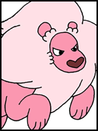 How to Draw Lion (Steven Universe) Step by Step Drawing Lesson