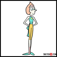 How to draw Pearl | Steven Universe