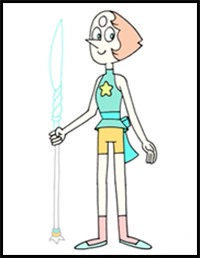 How to Draw Pearl | Steven Universe