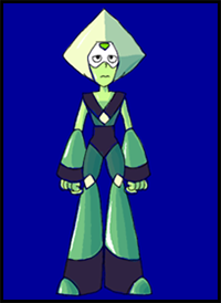 How to Draw Peridot from Steven Universe