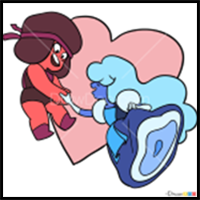 How to Draw Ruby and Sapphire, Steven Universe