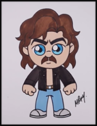 Stranger Things | How to Draw Billy Hargrove