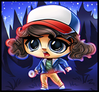 How to Draw Dustin from Stranger Things