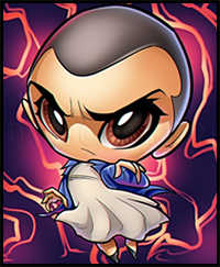 How to Draw Eleven From Stranger Things