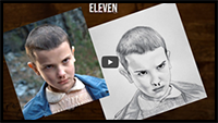 How to Draw Eleven from Stranger Things | Drawing Tutorial | YouCanDraw