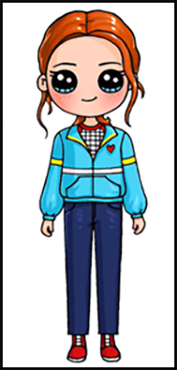 How to Draw Max | Stranger Things 4