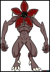 How to Draw the Demogorgon from Stranger Things Featured Image