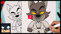 How to Draw Mr. Wolf | The Bad Guys