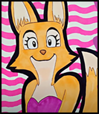 HOW TO DRAW - Diane Foxington (The Bad Guys)