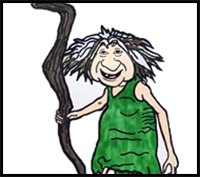 How to Draw Gran from the Croods 2