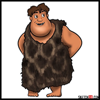 How to draw Thunk Crood