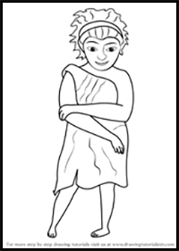 How to Draw Ugga Crood from The Croods