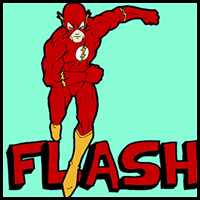 How to Draw Flash from DC Comics with Easy Instructional Steps