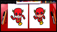 How to Draw The Flash Cartoon