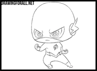 How to Draw Chibi Flash