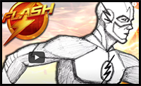 How to Draw THE FLASH (The CW TV Series)