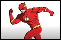How to Draw Flash Step by Step