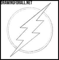 How to Draw the Flash Logo