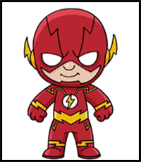 How to Draw The Flash | Justice League