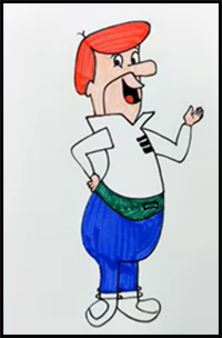 How to Draw George Jetson