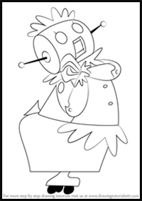 How to Draw Rosie from The Jetsons