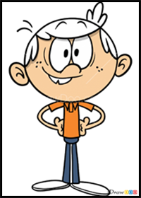 How to Draw Lincoln Loud, The Loud House
