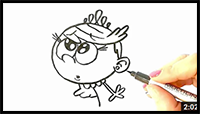 How to Draw Loud House Characters - Lola Loud