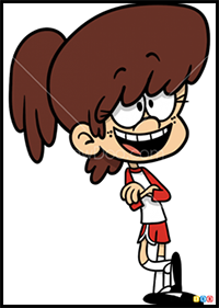 How to Draw Lynn Loud, The Loud House