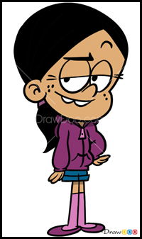 How to Draw Ronnie Anne, The Loud House