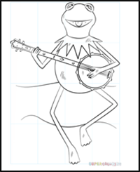 How to Draw Kermit the Frog
