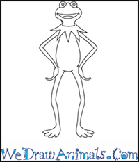 How to Draw Kermit the Frog