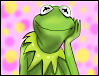 How to Draw Kermit The Frog