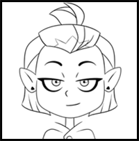How to Draw Amity Blight | The Owl House