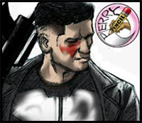 How to Draw The Punisher