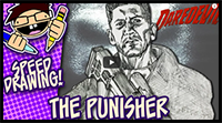 Speed Drawing THE PUNISHER (DAREDEVIL SEASON 2)