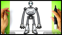 How to Draw The Wild Robot Roz
