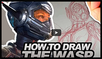 How to Draw the Wasp!