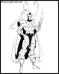 How to Draw Loki