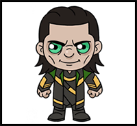 How to Draw Loki | The Avengers