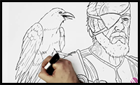 How to Draw Odin | Step by Step