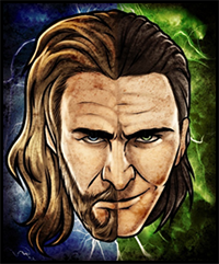 How to Draw Thor and Loki
