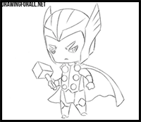 How to Draw Chibi Thor