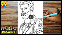 How to Draw Thor Easy Step by Step