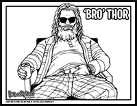 How to Draw ‘BRO’ THOR (Avengers: Endgame) Drawing Tutorial