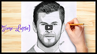 How to Draw Thor (Time-Lapse)