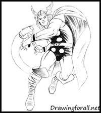 How to Draw Classic Thor