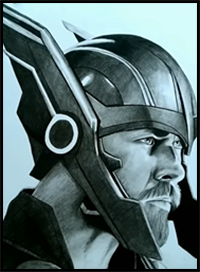 How I Draw Thor | Step by Step